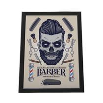 Quadro Com Moldura Barber Shop Or Hair Gel