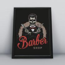 Quadro com moldura barber shop Quadro com moldura barber shop