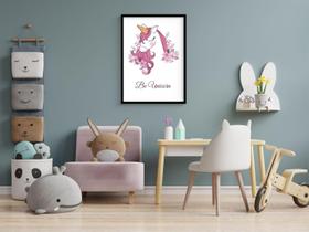 Quadro com Moldura Be Unicorn Quadro com Moldura Be Unicorn