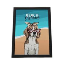 Quadro Com Moldura Beach Fashion