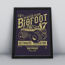 Quadro com moldura bigfoot 87