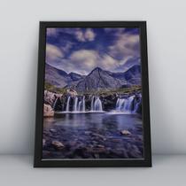 Quadro com moldura Cachoeira 12
