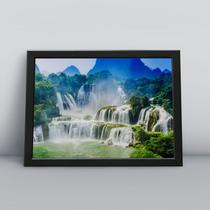 Quadro com moldura Cachoeira 27 Quadro com moldura Cachoeira 27
