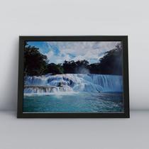 Quadro com moldura Cachoeira 33 Quadro com moldura Cachoeira 33