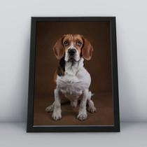 Quadro com moldura Cachorro Cachorro-051-M1