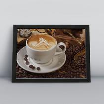 Quadro com moldura Café 65