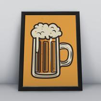 Quadro com moldura Cerveja 25