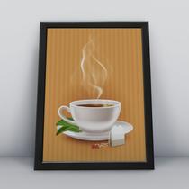Quadro com moldura Chá 01