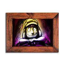 Quadro com Moldura - Chaves Ilustração