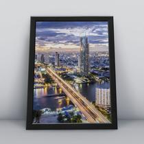 Quadro com moldura Cidade 05