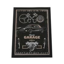 Quadro Com Moldura Classic Garagem