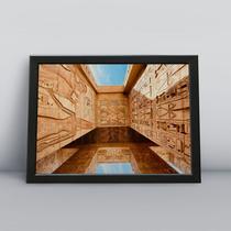 Quadro com moldura Construções 05 Quadro com moldura Construções 05