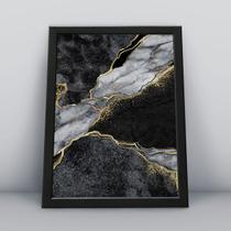 Quadro com moldura costela adao dourado Quadro com moldura costela adao dourado