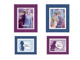 Quadro com Moldura de papel Festa Frozen II 4 Uni Regina Festas - Inspire sua Festa Loja