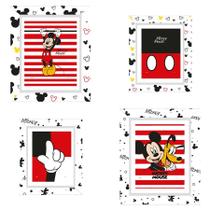 Quadro com Moldura de Papel Festa Mickey Mouse 04 Unidades Regina Rizzo Quadro com Moldura de Papel Festa Mickey Mouse 04 Unidades Regina Rizzo