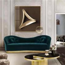 Quadro Com Moldura Decorativo Grande Alta Resolução Para Sala Quarto Escritório Abstrata Geométrica Triangular Quadro Com Moldura Decorativo Grande Alta Resolução Para Sala Quarto Escritório Abstrata Geométrica Triangular