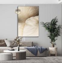 Quadro Com Moldura Decorativo Grande Alta Resolução Para Sala Quarto Escritório Abstrato Textura Cogumelo