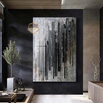 Quadro Com Moldura Decorativo Grande Alta Resolução Para Sala Quarto Escritório Abstrato Textura Fundo Rústico