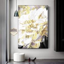 Quadro Com Moldura Decorativo Grande Alta Resolução Para Sala Quarto Escritório Flor De Ouro Quadro Com Moldura Decorativo Grande Alta Resolução Para Sala Quarto Escritório Flor De Ouro