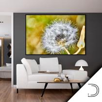 Quadro Com Moldura Decorativo Grande Alta Resolução Para Sala Quarto Escritório Flor Dente De Leão Quadro Com Moldura Decorativo Grande Alta Resolução Para Sala Quarto Escritório Flor Dente De Leão