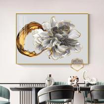 Quadro Com Moldura Decorativo Grande Alta Resolução Para Sala Quarto Escritório Flor Peônia Branca Quadro Com Moldura Decorativo Grande Alta Resolução Para Sala Quarto Escritório Flor Peônia Branca