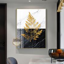 Quadro Com Moldura Decorativo Grande Alta Resolução Para Sala Quarto Escritório Folha Dourada Fundo Preto Branco Estilo Marmorizado Quadro Com Moldura Decorativo Grande Alta Resolução Para Sala Quarto Escritório Folha Dourada Fundo Preto Branco Estilo Marmorizado