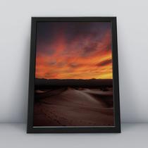 Quadro com moldura Deserto 06 Quadro com moldura Deserto 06