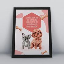 Quadro com moldura eles não falam, mas os olhos dizem tudo Quadro com moldura eles não falam, mas os olhos dizem tudo