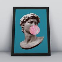 Quadro com moldura Escultura Hipster 12 Quadro com moldura Escultura Hipster 12