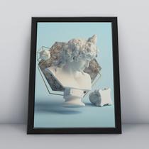 Quadro com moldura Escultura Hipster 44 Quadro com moldura Escultura Hipster 44
