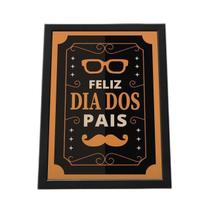 Quadro Com Moldura Feliz Dia Dos Pais 18