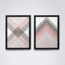 Quadro com moldura formas geometricas Conjunto39 Quadro com moldura formas geometricas Conjunto39