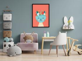 Quadro Com Moldura Gatinha Quadro Com Moldura Gatinha