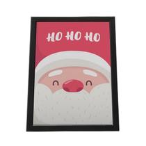 Quadro Com Moldura Ho-Ho-Ho Papai Noel Quadro Com Moldura Ho-Ho-Ho Papai Noel