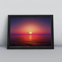 Quadro com moldura Mar 027 Quadro com moldura Mar 027