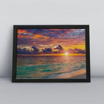 Quadro com moldura Mar 048