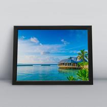 Quadro com moldura Mar 078