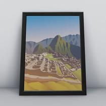 Quadro com moldura Maravilhas Do Mundo 05 Quadro com moldura Maravilhas Do Mundo 05