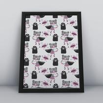 Quadro com moldura menina banc Fundo-Infantil-017-M1