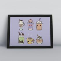 Quadro com moldura Milkshake 50 Quadro com moldura Milkshake 50