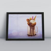 Quadro com moldura Milkshake 60 Quadro com moldura Milkshake 60
