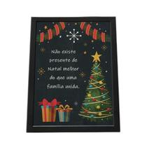 Quadro Com Moldura Não Existe Presente De Natal
