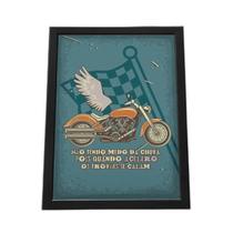 Quadro Com Moldura Não Tenho Medo Da Chuva Quadro Com Moldura Não Tenho Medo Da Chuva