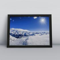 Quadro com moldura Neve 48