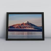 Quadro com moldura Neve 65
