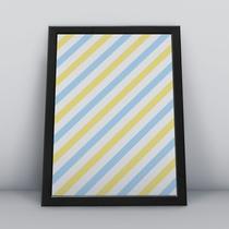 Quadro com moldura ondas verticais Fundo-Infantil-098-M1 Quadro com moldura ondas verticais Fundo-Infantil-098-M1
