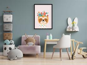 Quadro Com Moldura Preguicinha Quadro Com Moldura Preguicinha