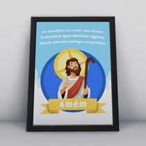 Quadro com moldura Religião Cristã 007 Religiao-007-M1 Quadro com moldura Religião Cristã 007 Religiao-007-M1