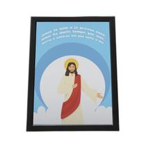 Quadro Com Moldura Religião Cristã 011 Religiao-011-M1