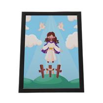 Quadro Com Moldura Religião Cristã 015 Religiao-015-M1